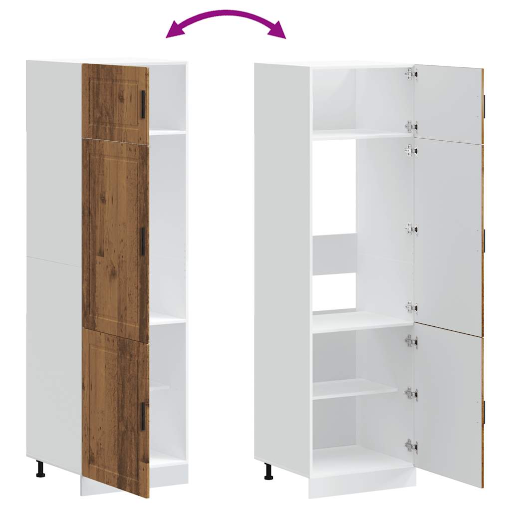 Armoire de cuisine Porto vieux bois bois d'ingénierie - XIOS