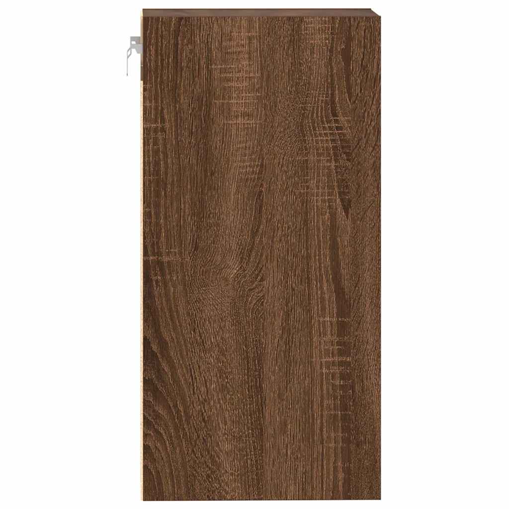 Armoire suspendue "Riga" chêne marron 40x29,5x60 cm Meubles de cuisine vidaXL