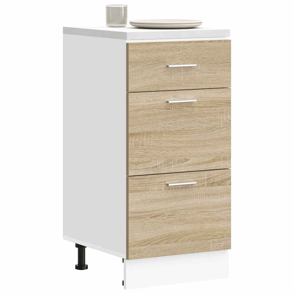 Meuble bas "Lyon" Chêne Sonoma 40 x 46 x 81,5 cm Bois d'ingénierie - XIOS