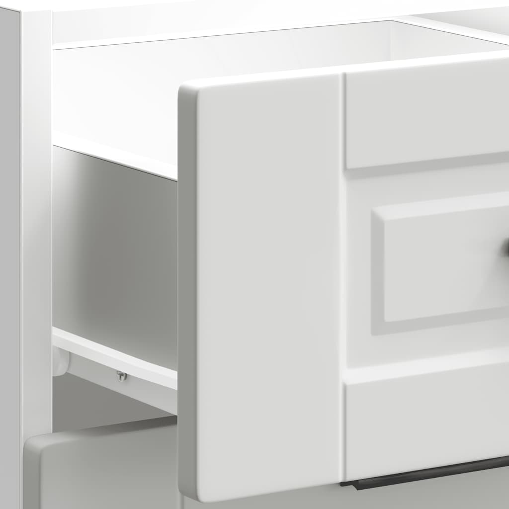 Armoire de cuisine Porto blanc bois d'ingénierie - XIOS