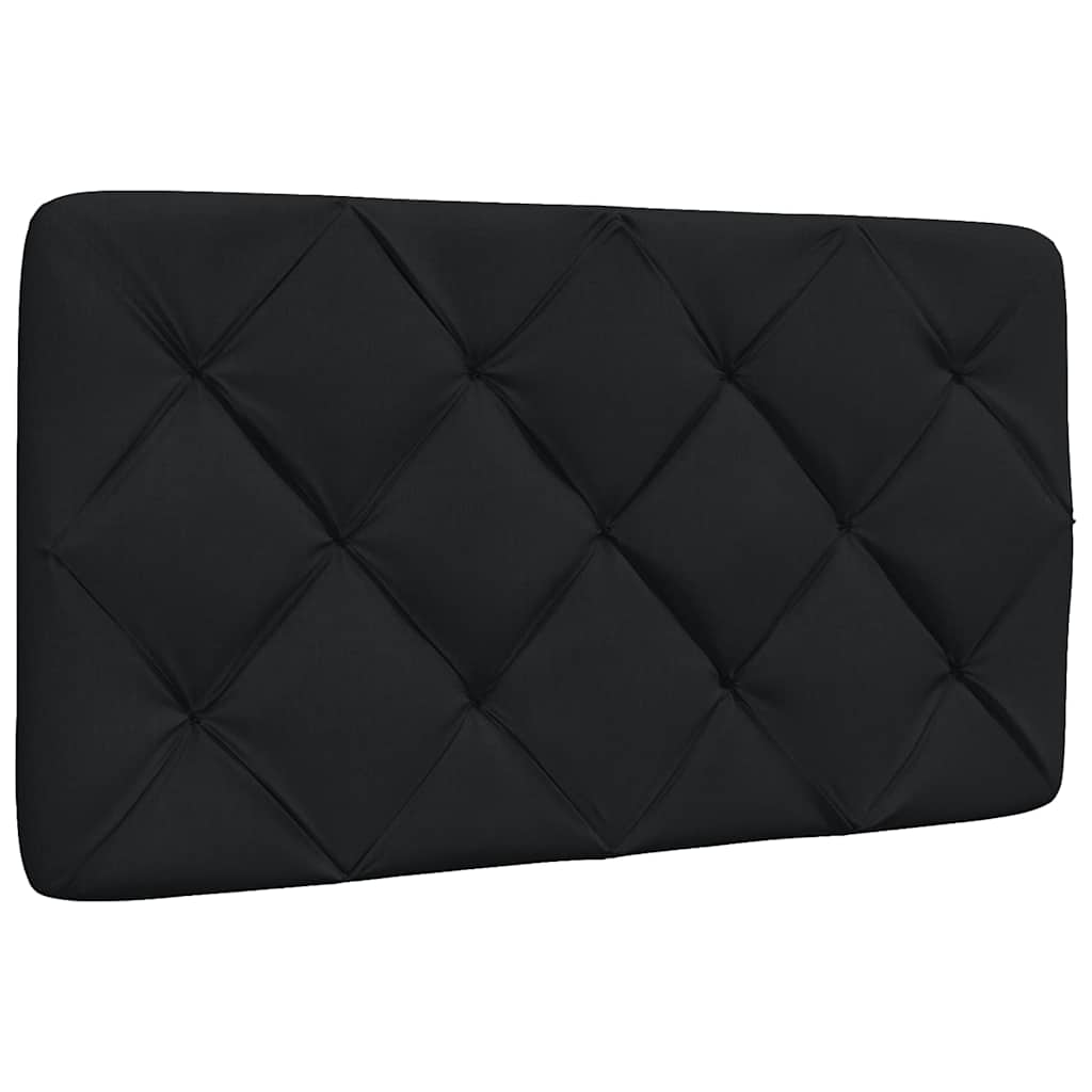 Cadre de lit avec LED sans matelas noir 80x200 cm tissu - XIOS