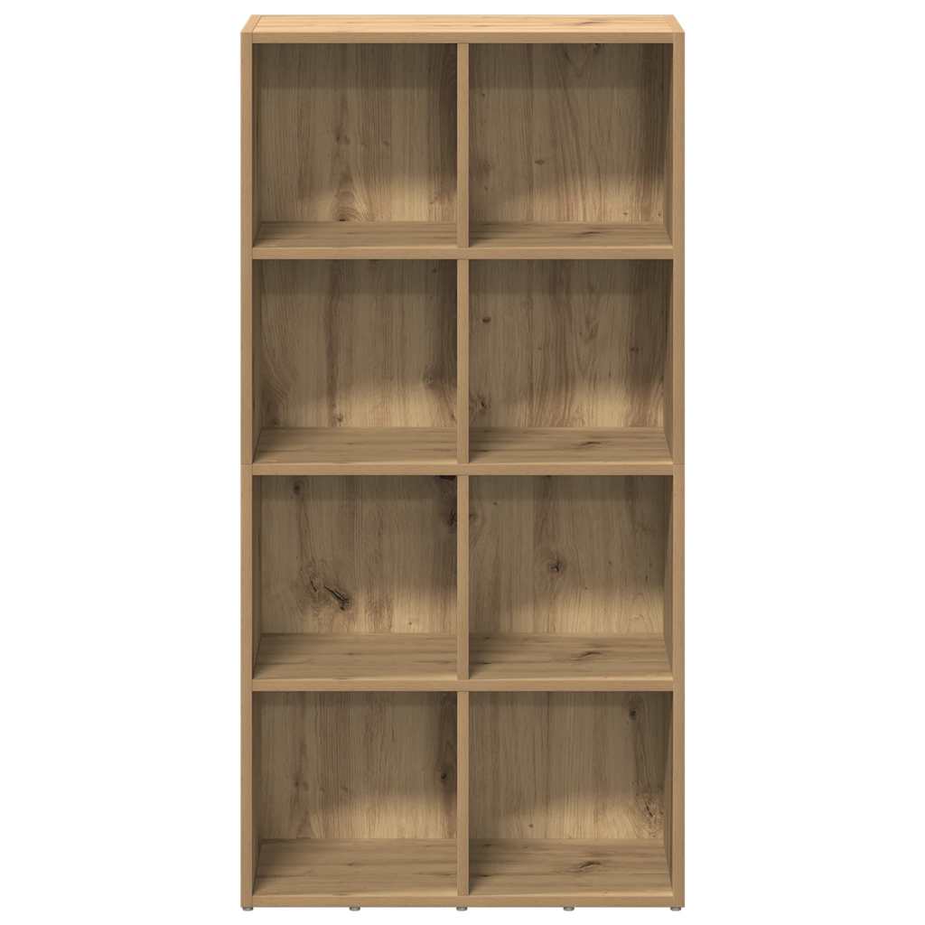 Bibliothèque chêne artisanal 66x30x130 cm bois d'ingénierie - XIOS