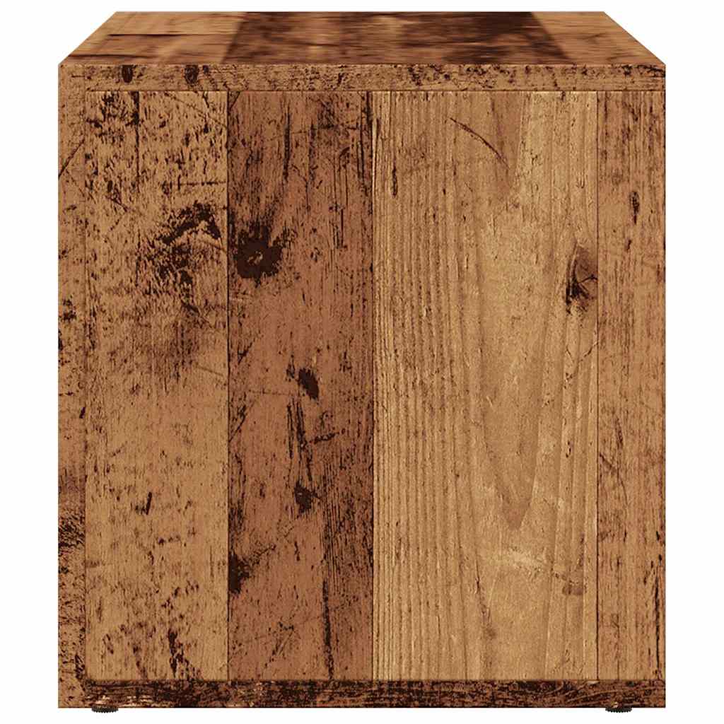 Boîtes de rangement LP vieux bois 69,5x34x36 cm bois ingénierie - XIOS