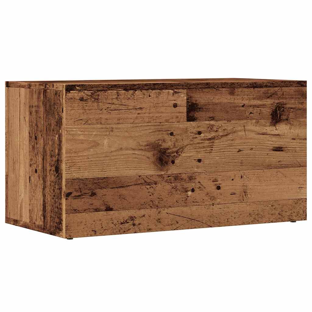 Boîtes de rangement LP vieux bois 69,5x34x36 cm bois ingénierie - XIOS
