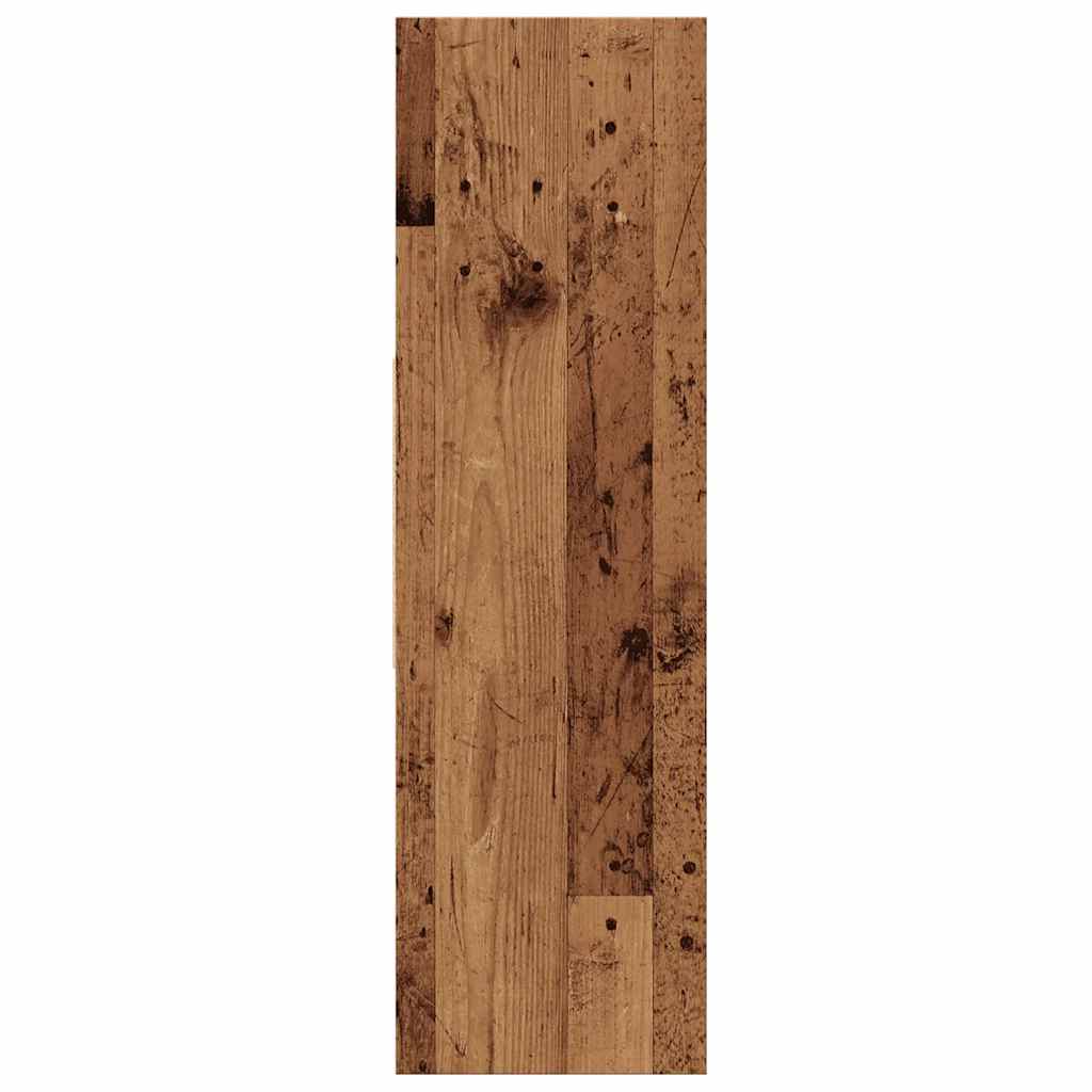 Bibliothèque vieux bois 97,5x29,5x100 cm bois d'ingénierie - XIOS