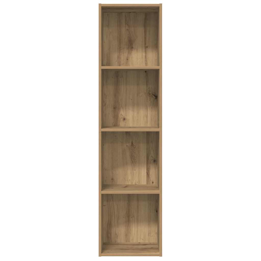 Bibliothèque/Meuble TV vieux bois 36x30x143cm bois d'ingénierie - XIOS