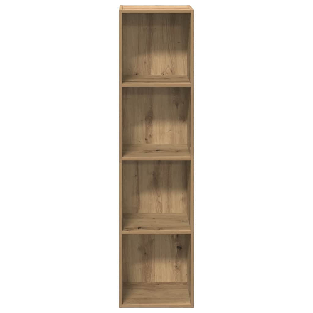 Bibliothèque/Meuble TV chêne artisanal 36x30x143 cm - XIOS
