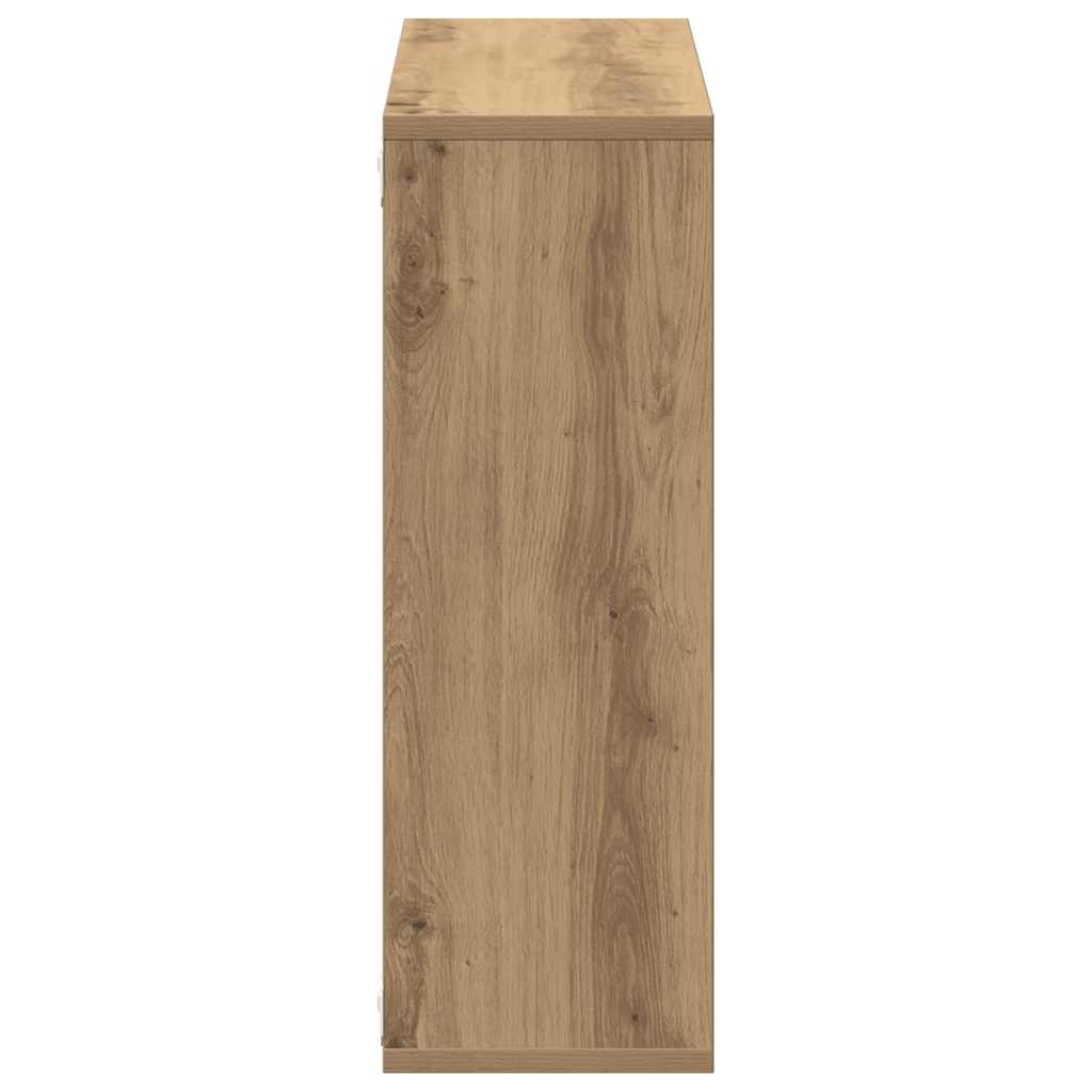 Étagère murale chêne artisanal 104x20x58,5 cm bois d'ingénierie - XIOS