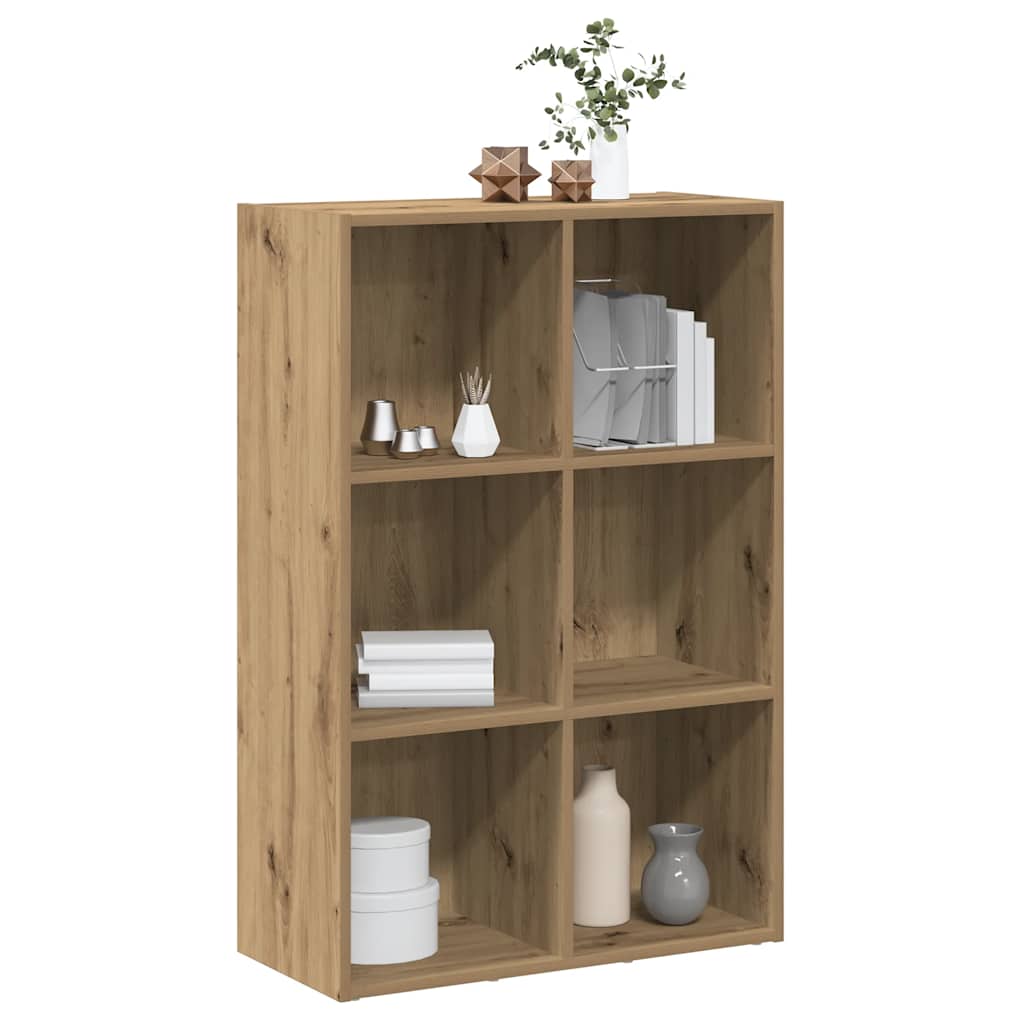 Bibliothèque/Buffet chêne artisanal 66x30x98 cm bois ingénierie - XIOS