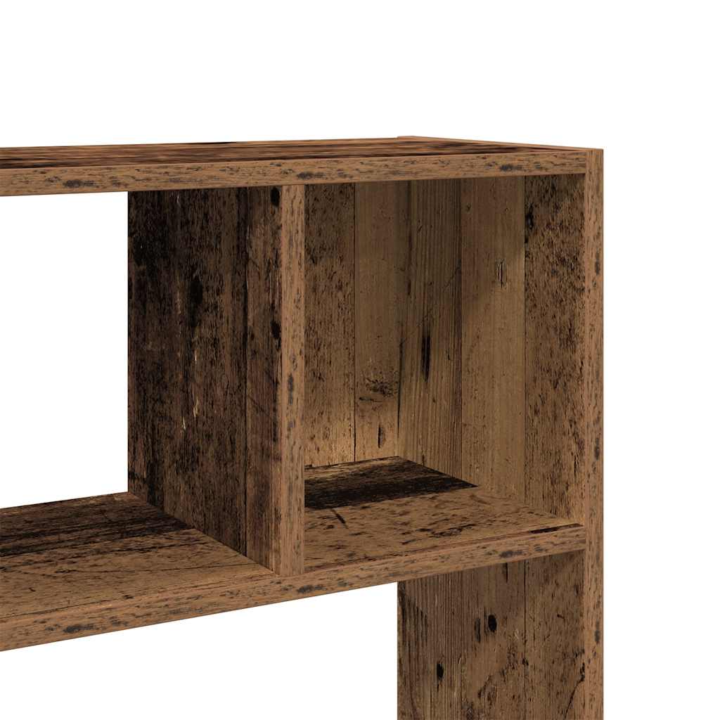 Bibliothèque/Séparateur de pièce vieux bois 105x24x102 cm - XIOS