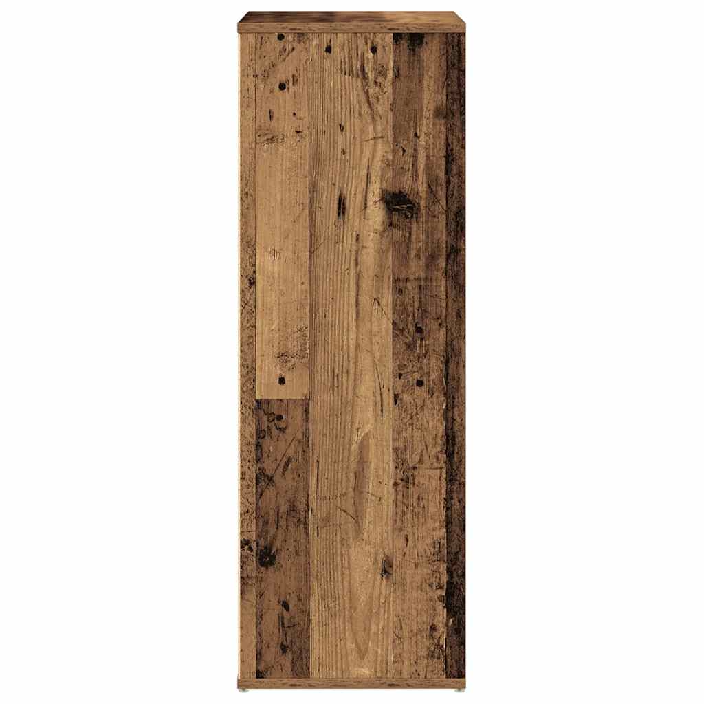 Étagère à chaussures vieux bois 54x34x100,5cm bois d'ingénierie - XIOS