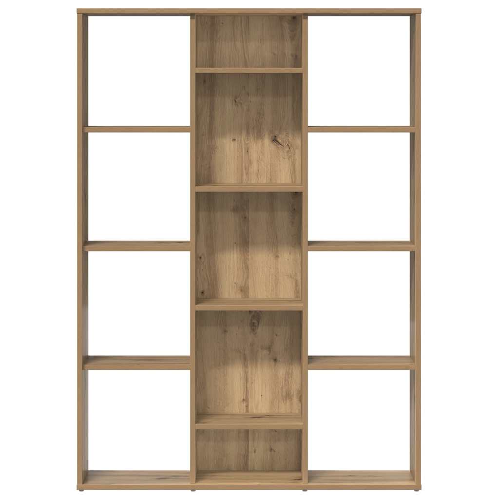Séparateur de pièce/Bibliothèque chêne artisanal 100x24x140 cm - XIOS