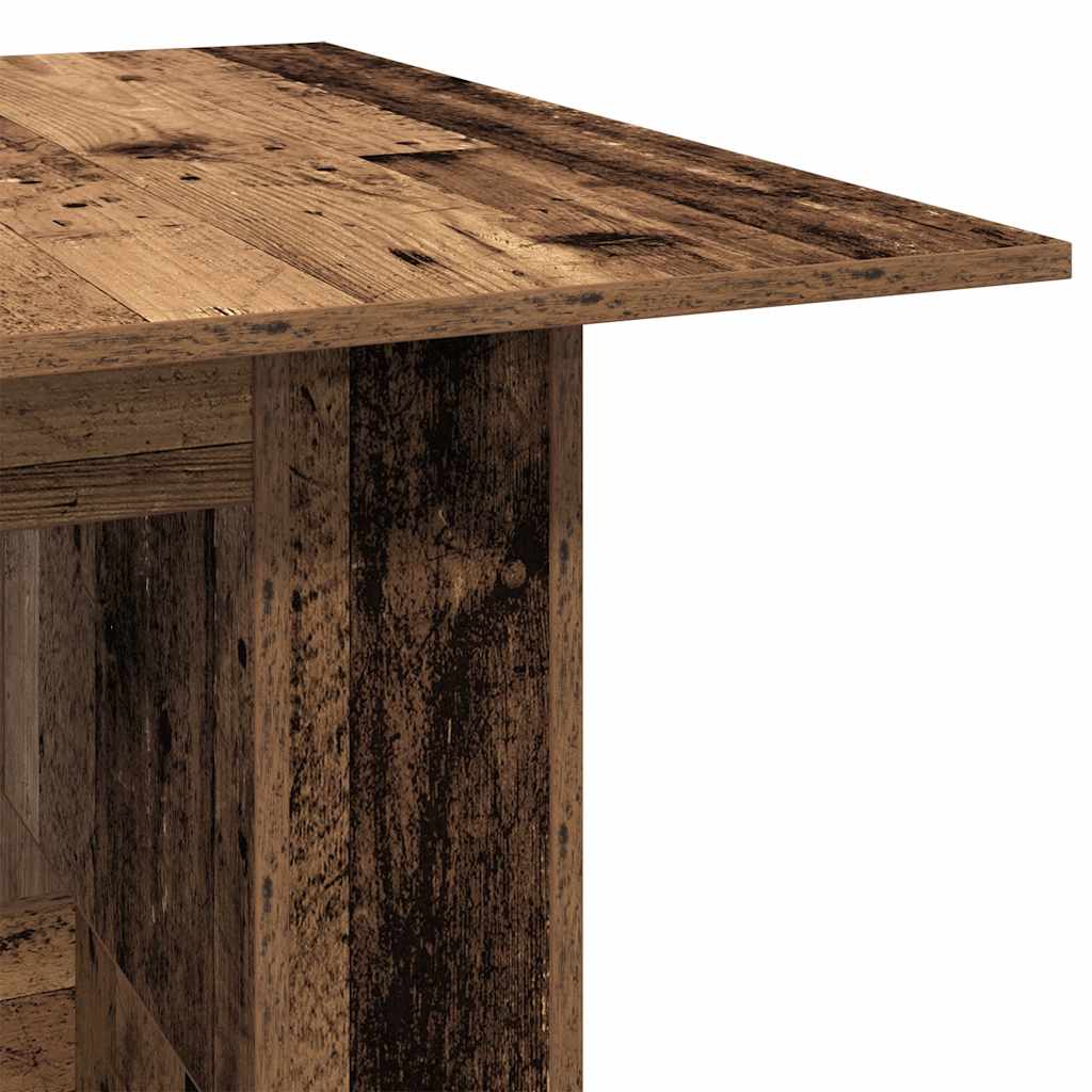 Table à manger vieux bois 180x90x76 cm bois d'ingénierie - XIOS