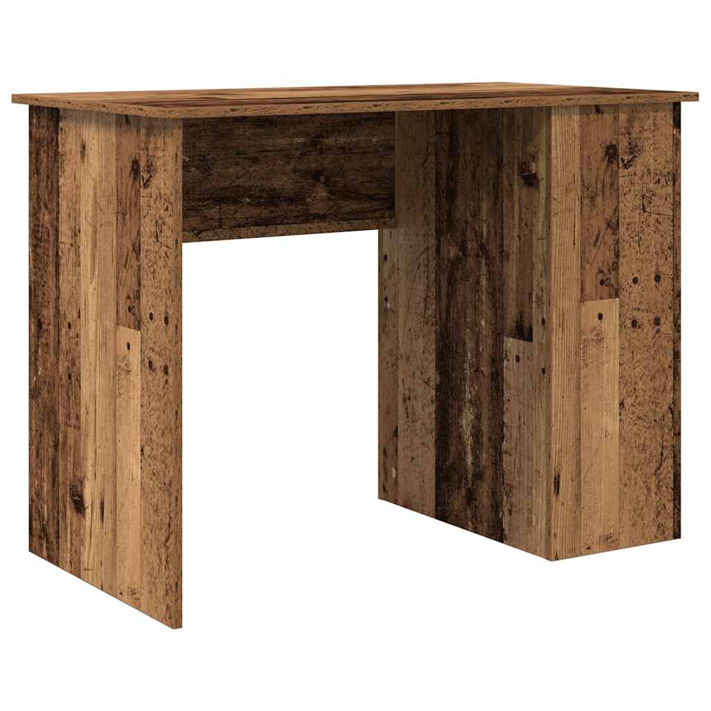Bureau vieux bois 100x55x75 cm bois d'ingénierie - XIOS