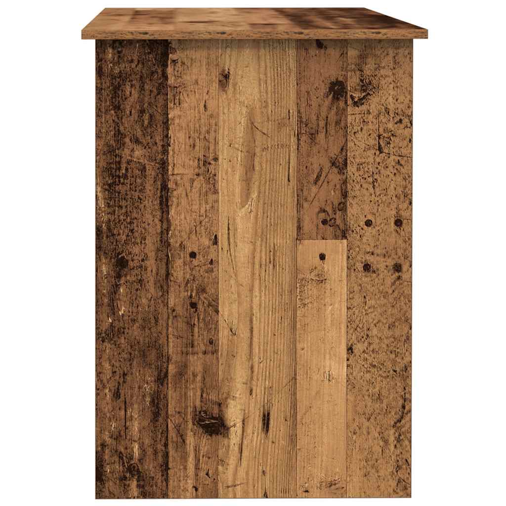 Bureau vieux bois 100x55x75 cm bois d'ingénierie - XIOS