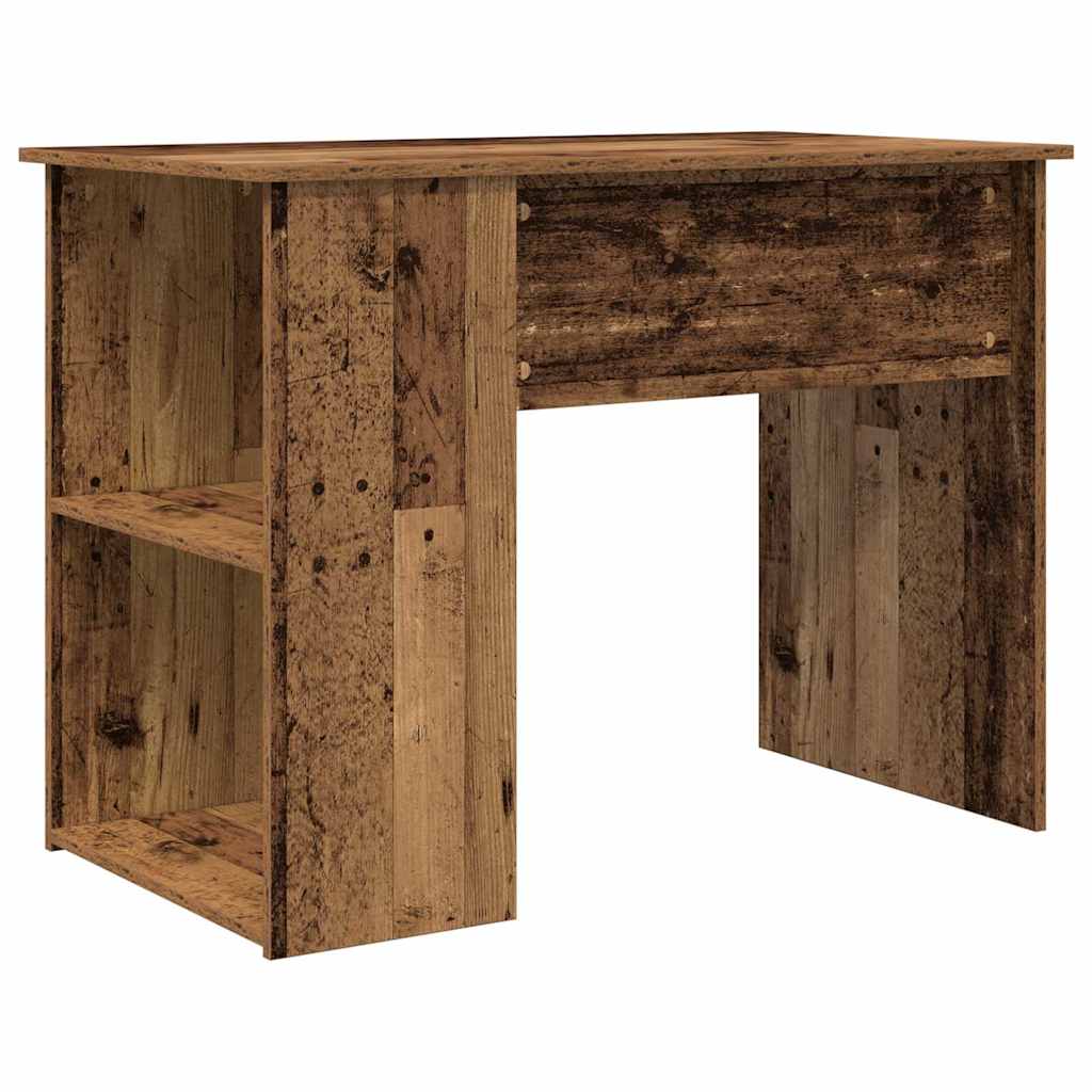 Bureau vieux bois 100x55x75 cm bois d'ingénierie - XIOS