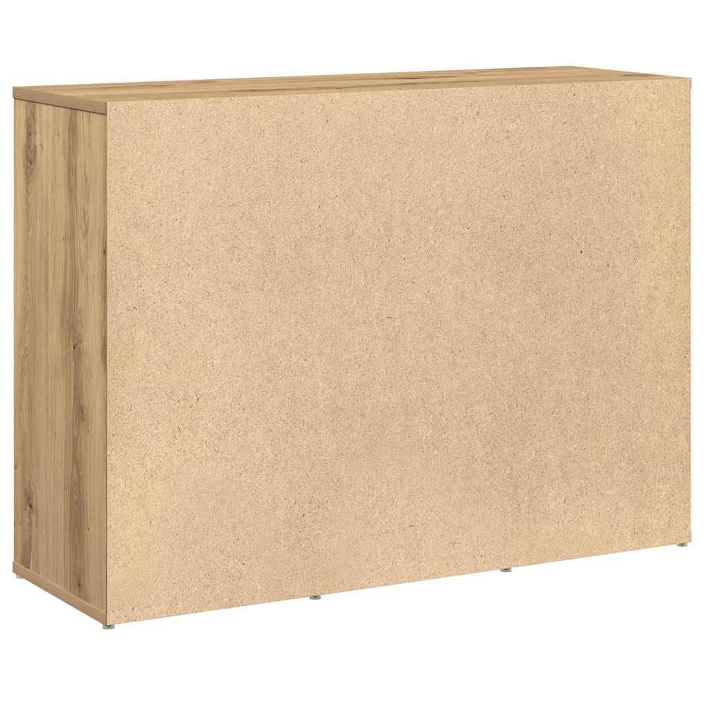 Buffet chêne artisanal 88x30x64 cm bois d'ingénierie - XIOS