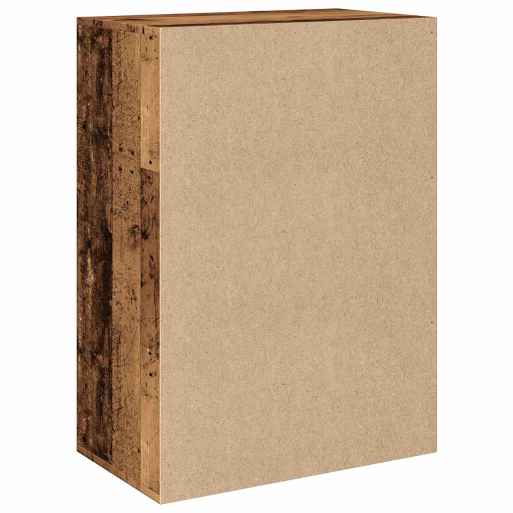 Armoire à chaussures vieux bois 60x35x84 cm bois d'ingénierie - XIOS
