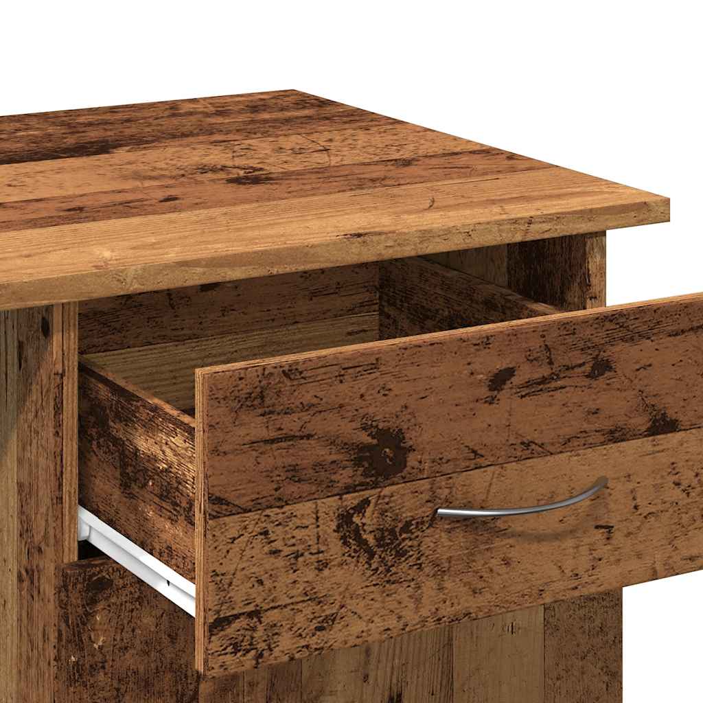 Bureau vieux bois 100x50x76 cm bois d'ingénierie - XIOS
