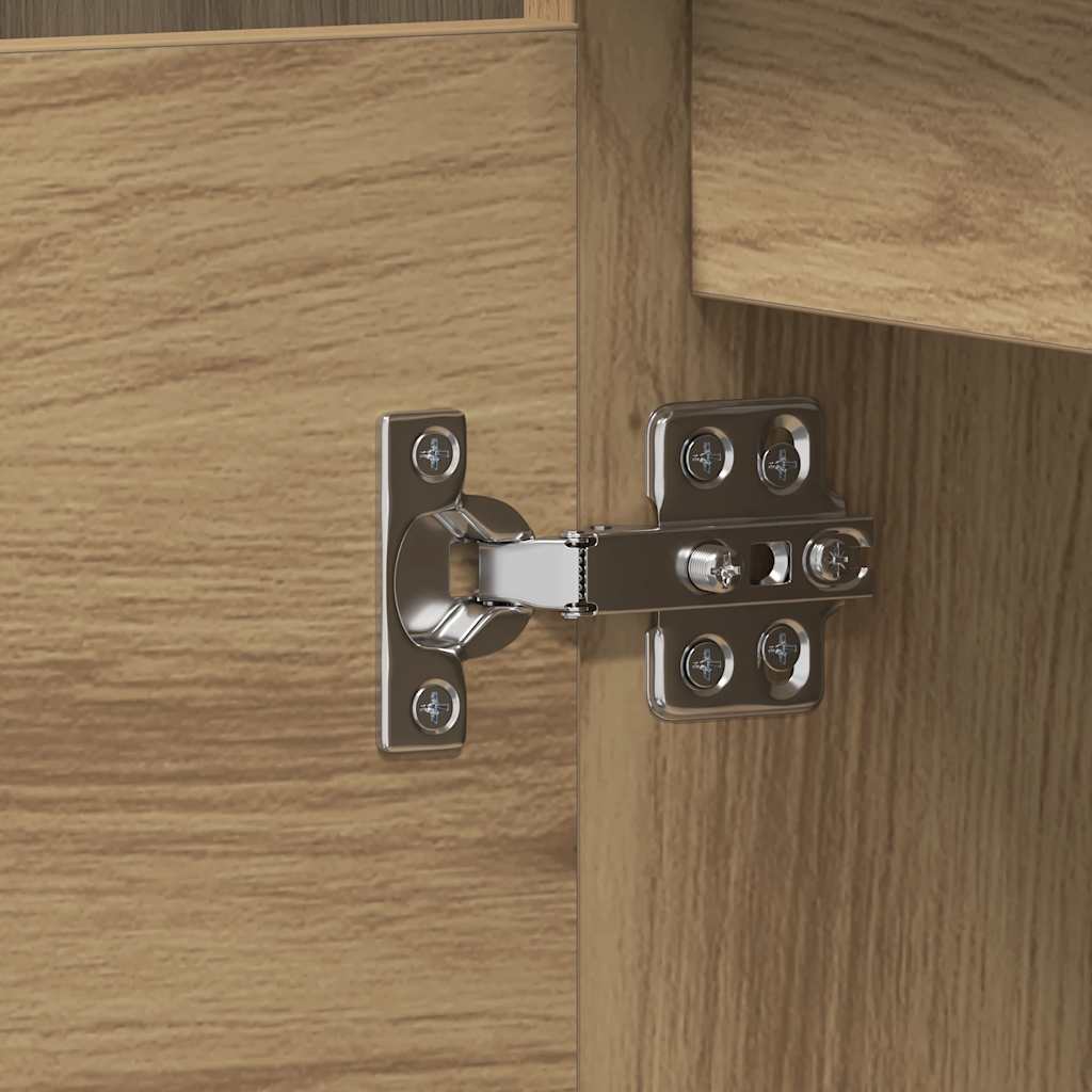 Bureau d'angle chêne artisanal 145x100x76 cm bois d'ingénierie - XIOS