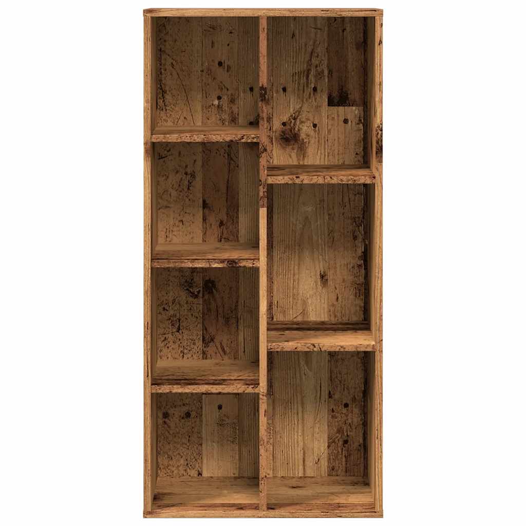 Bibliothèque vieux bois 50x25x104 cm - XIOS