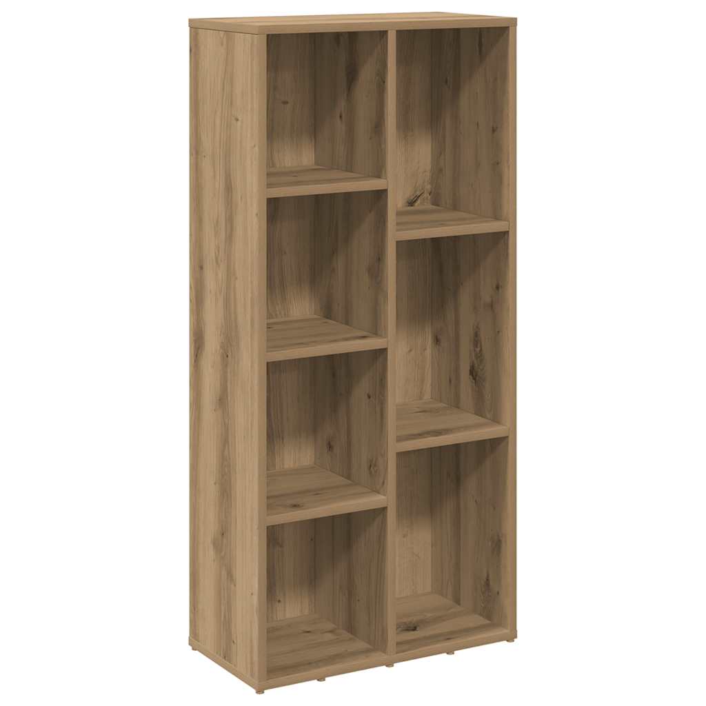 Bibliothèque chêne artisanal 50x25x104 cm - XIOS