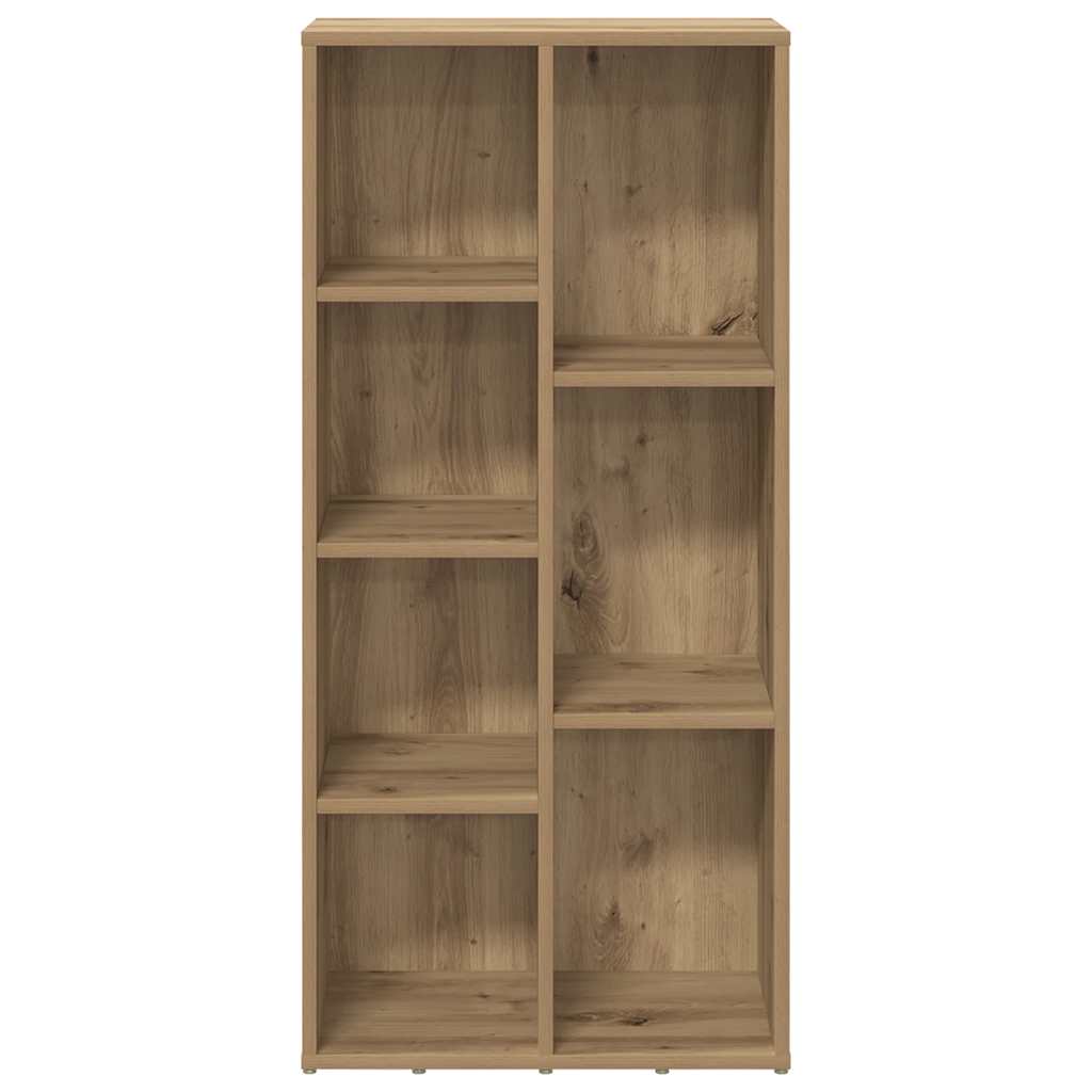 Bibliothèque chêne artisanal 50x25x104 cm - XIOS
