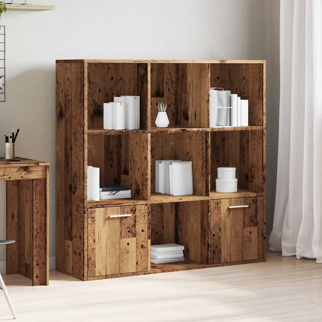 Meuble vieux bois 98x29x97,5 cm bois d'ingénierie - XIOS