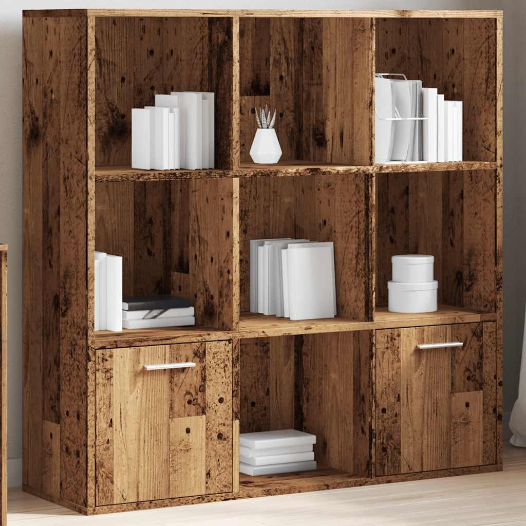 Meuble vieux bois 98x29x97,5 cm bois d'ingénierie - XIOS