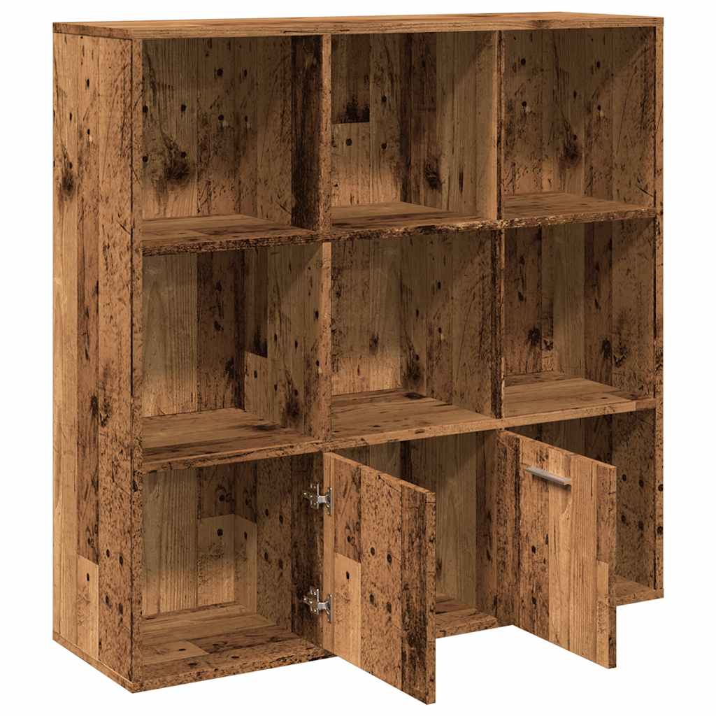 Meuble vieux bois 98x29x97,5 cm bois d'ingénierie - XIOS