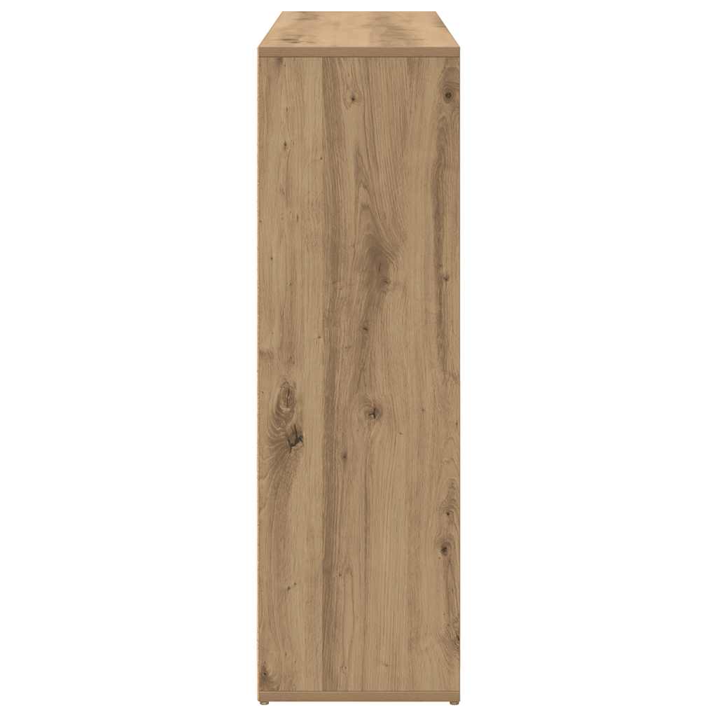 Armoire à livres chêne artisanal 98x29x97,5 cm - XIOS