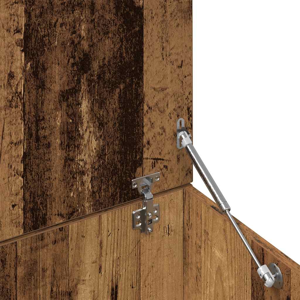 Table basse vieux bois 150x50x35 cm bois d'ingénierie - XIOS