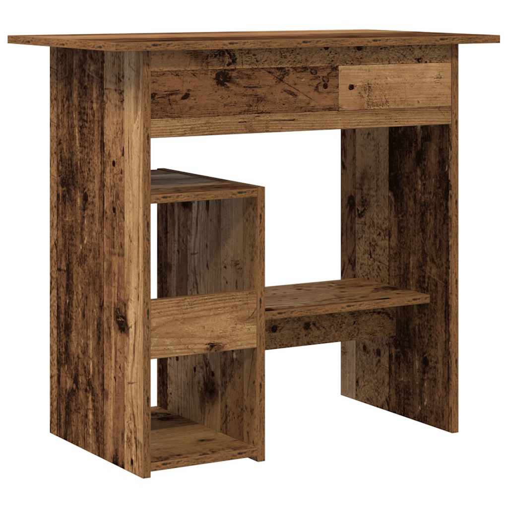 Bureau vieux bois 80x45x74 cm bois d'ingénierie - XIOS