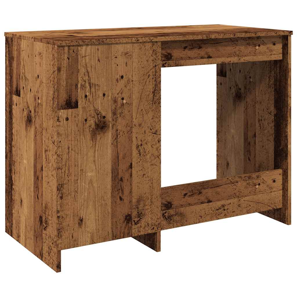Bureau vieux bois 100x50x76 cm bois d'ingénierie - XIOS
