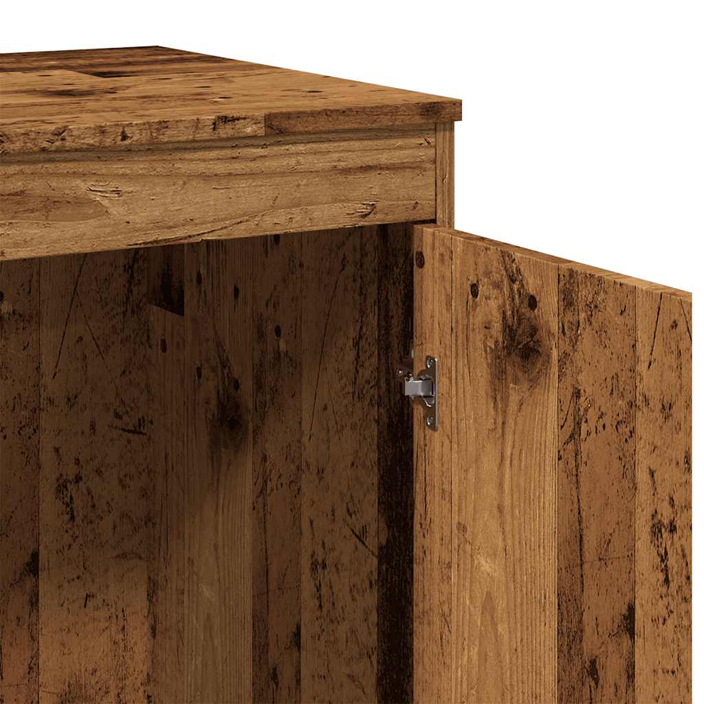 Bureau vieux bois 100x50x76 cm bois d'ingénierie - XIOS