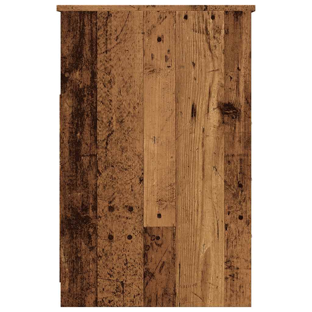 Armoire à tiroirs vieux bois 40x50x76 cm bois d'ingénierie