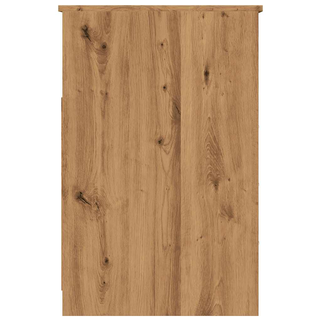 Commode chêne artisanal 40x50x76 cm bois d'ingénierie