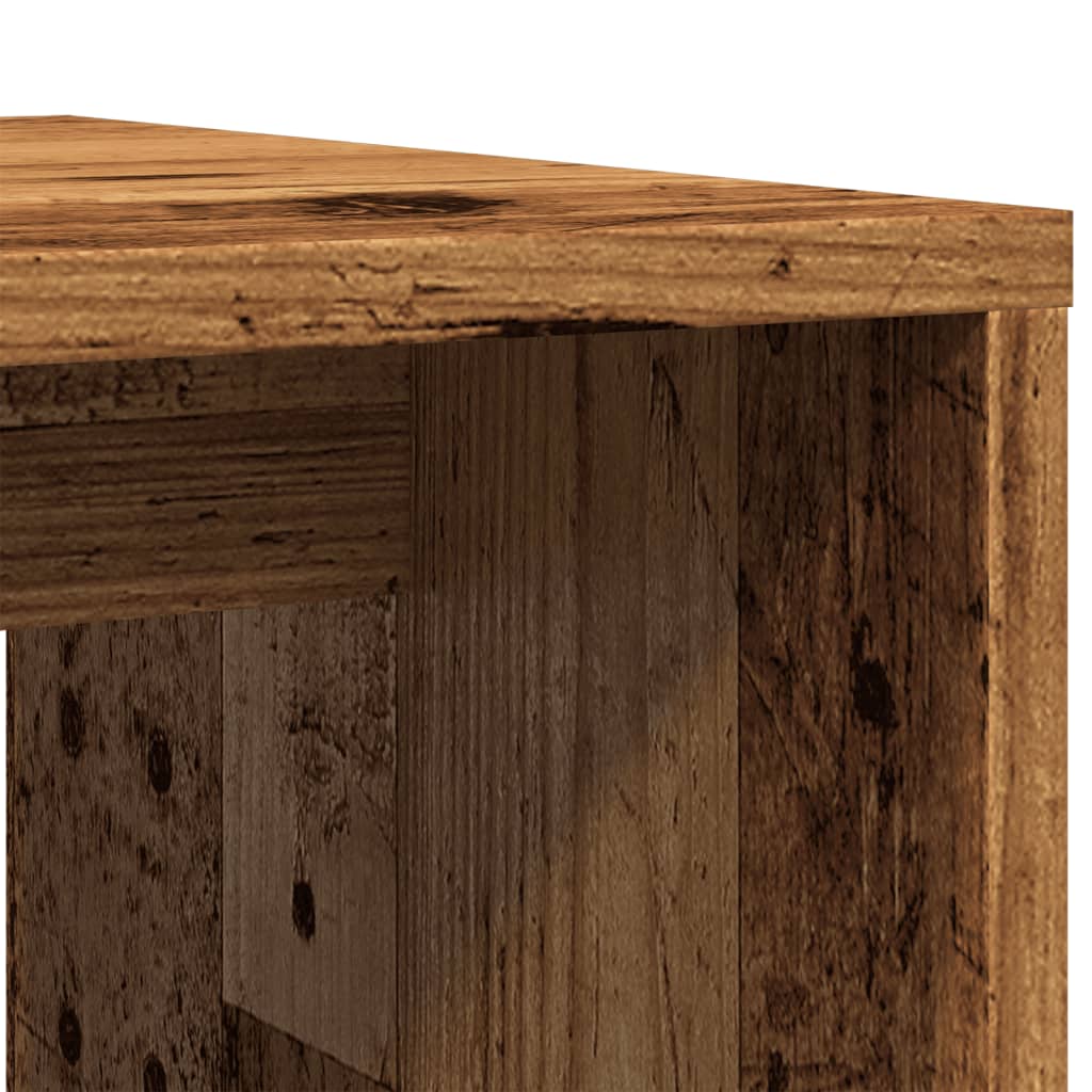 Table basse vieux bois 100x48x40 cm bois d'ingénierie - XIOS