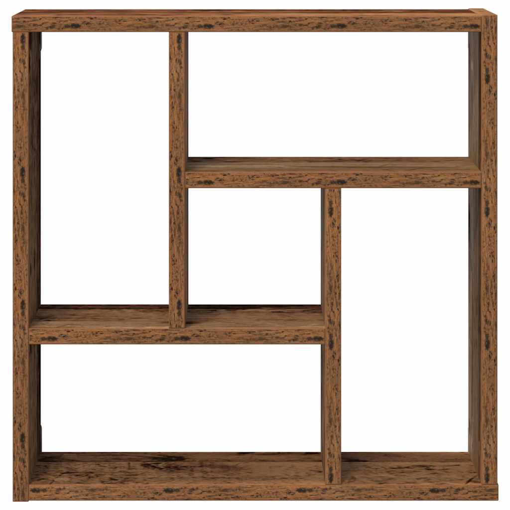 Étagère murale vieux bois 45x16x45 cm bois d'ingénierie - XIOS