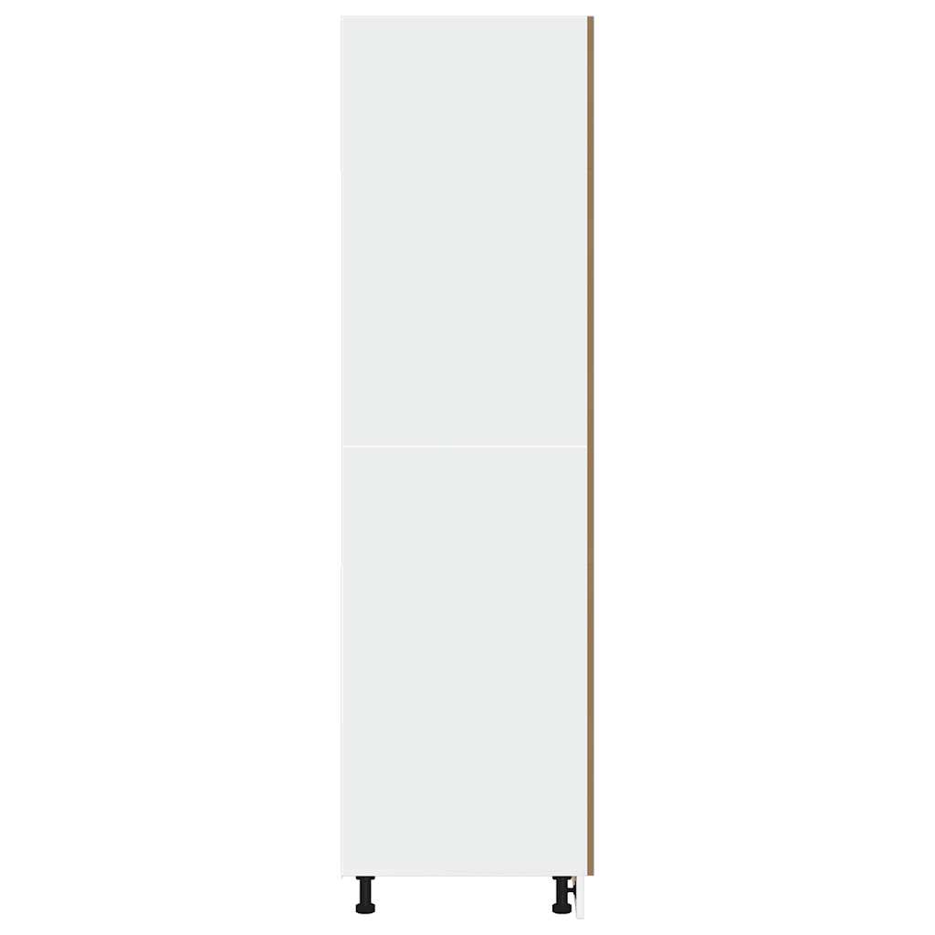 Armoire réfrigérée "Lyon" Chêne artisanal 60 x 57 x 207 cm Bois d'ingénierie - XIOS