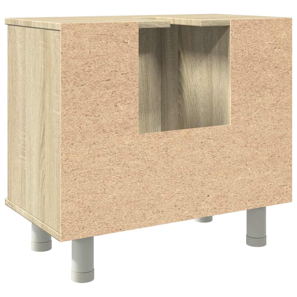 Armoire de salle de bain Chêne sonoma 60x32x53,5 cm Aggloméré Ensembles de mobilier pour salles de bains vidaXL