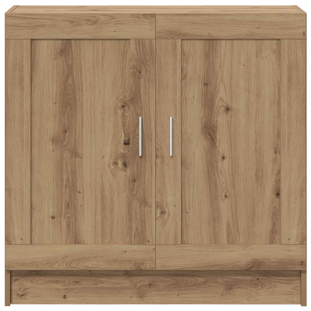 Bibliothèque chêne artisanal 82,5x30,5x80 cm bois d'ingénierie - XIOS