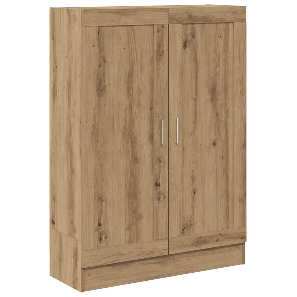 Bibliothèque chêne artisanal 82,5x30,5x115 cm bois d'ingénierie - XIOS