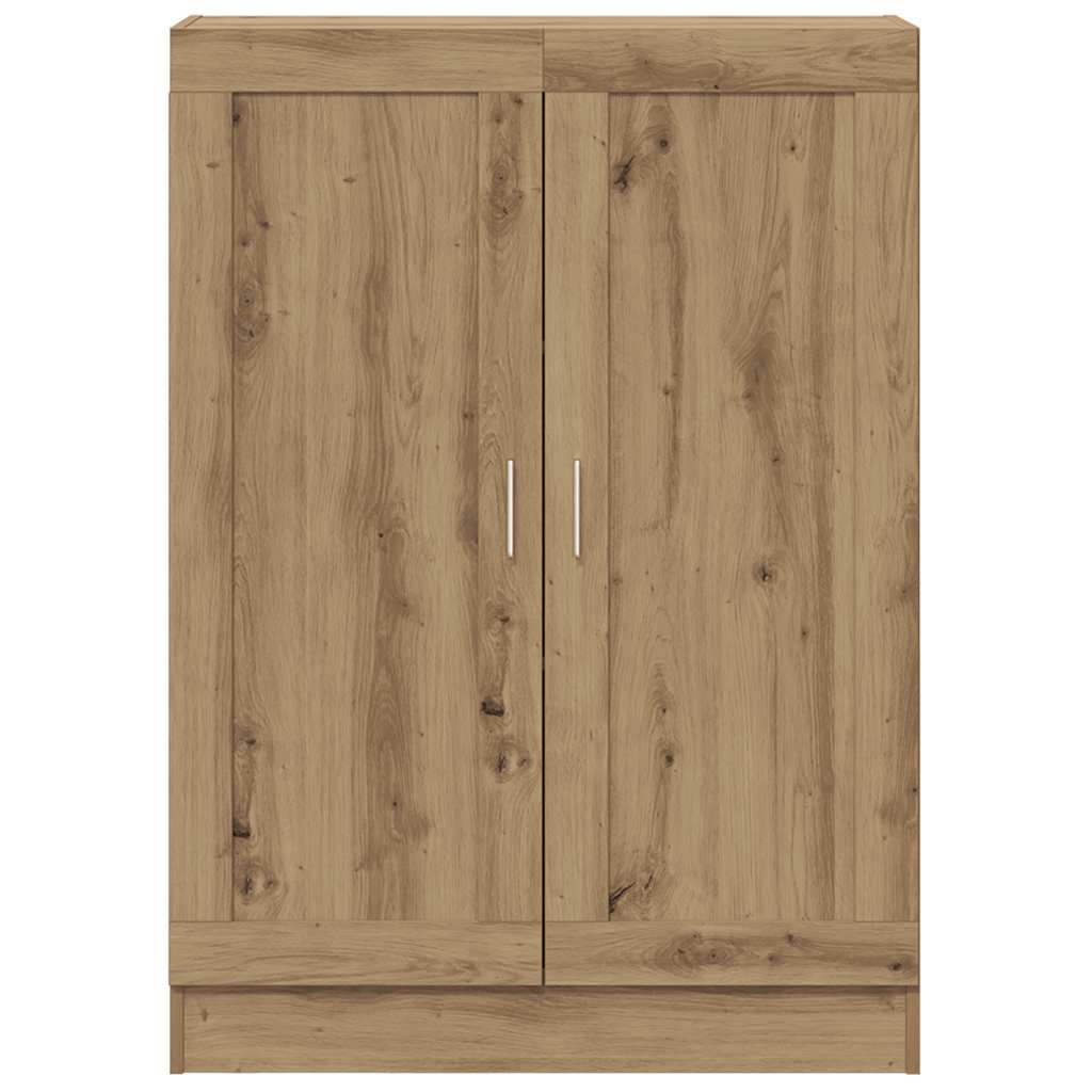Bibliothèque chêne artisanal 82,5x30,5x115 cm bois d'ingénierie - XIOS