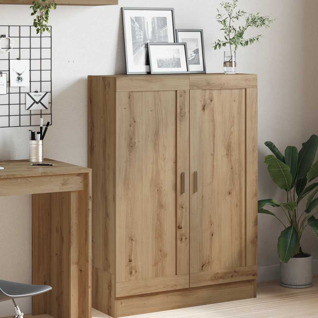 Bibliothèque chêne artisanal 82,5x30,5x115 cm bois d'ingénierie - XIOS