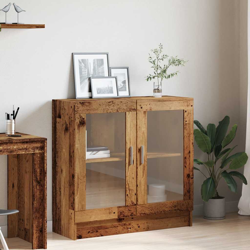 Meuble vieux bois 82,5x30,5x80 cm bois d'ingénierie Bibliothèques vidaXL