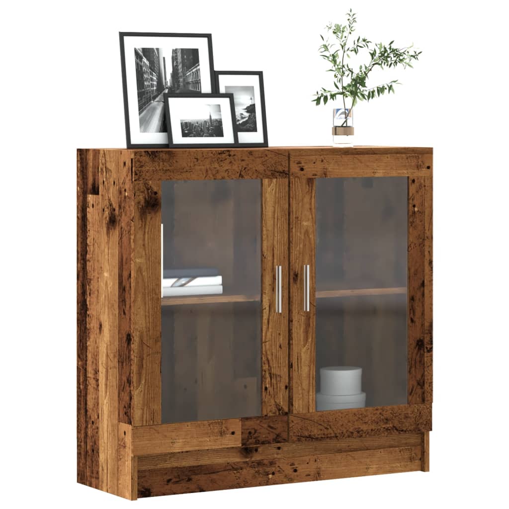 Meuble vieux bois 82,5x30,5x80 cm bois d'ingénierie Bibliothèques vidaXL