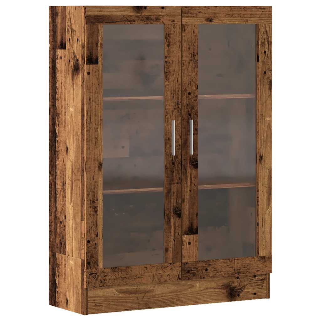 Bibliothèque vieux bois 82,5x30,5x115 cm bois d'ingénierie - XIOS