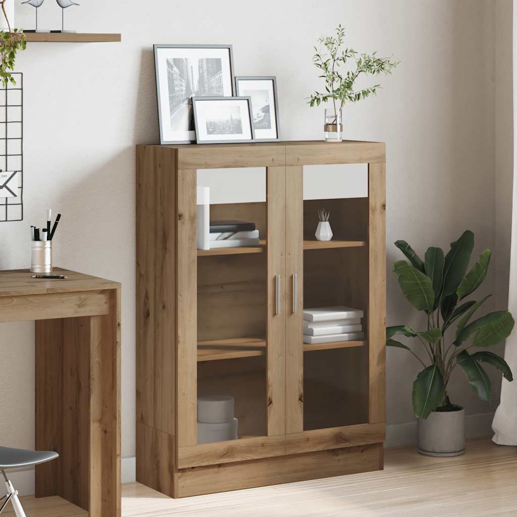 Bibliothèque chêne artisanal 82,5x30,5x115 cm bois d'ingénierie - XIOS