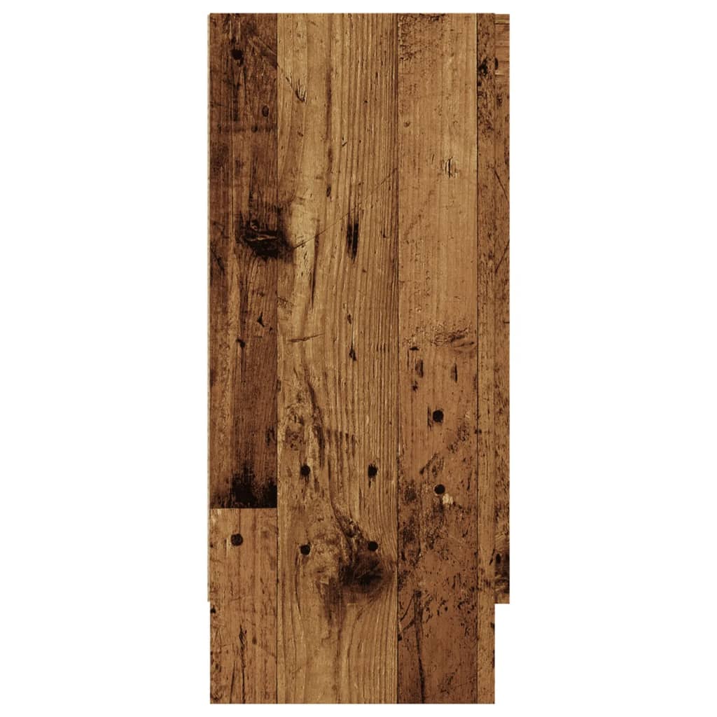Buffet vieux bois 120x30,5x70 cm bois d'ingénierie - XIOS